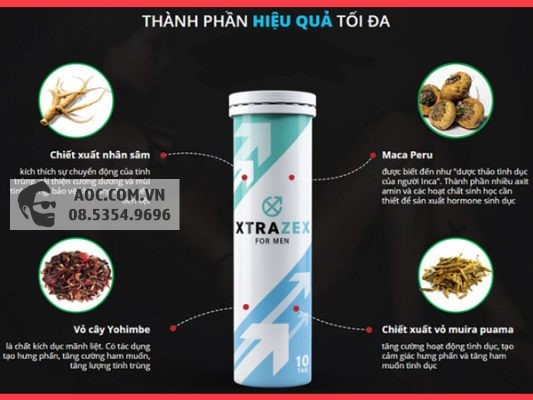 Viên sủi Xtrazex