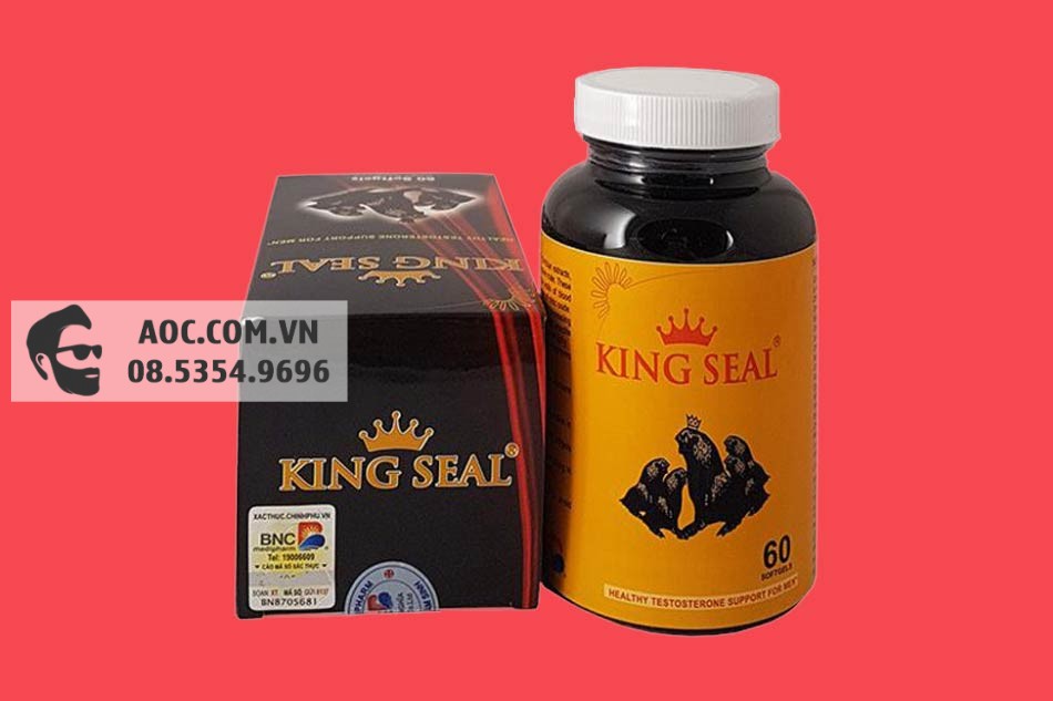Hải Cẩu Hoàn King Seal giúp tăng cường sinh lực nam giới