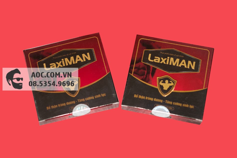 Hình ảnh hộp viên uống Laximan