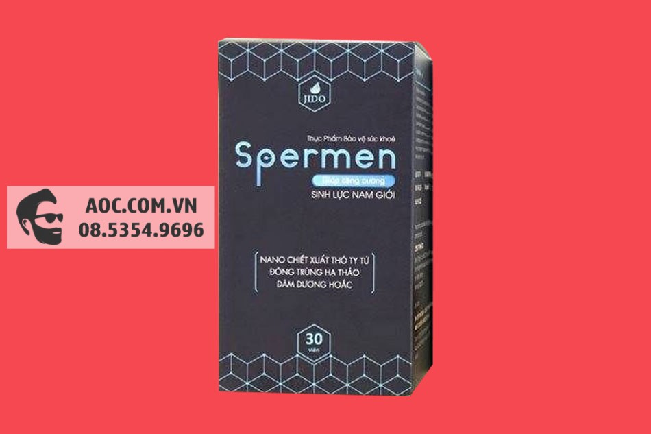 Hình ảnh hộp viên uống Spermen
