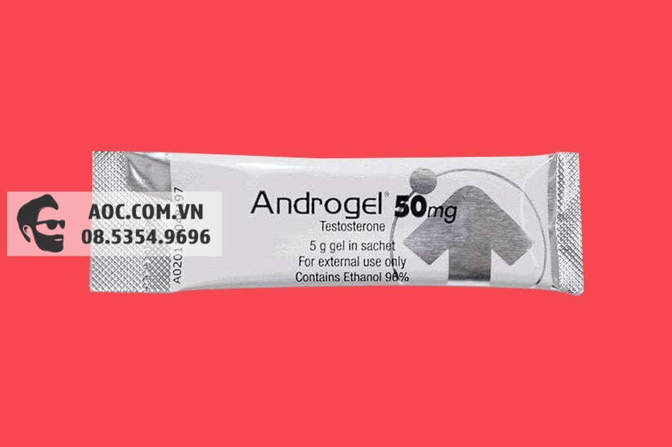 Hình ảnh gói thuốc Androgel 50mg 