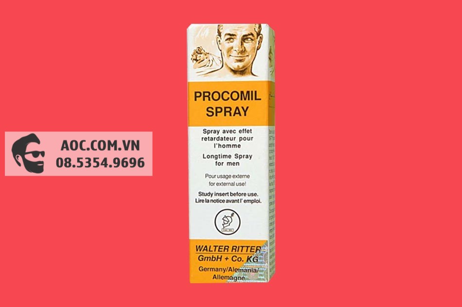 Hình ảnh hộp Procomil Spray 15ml 