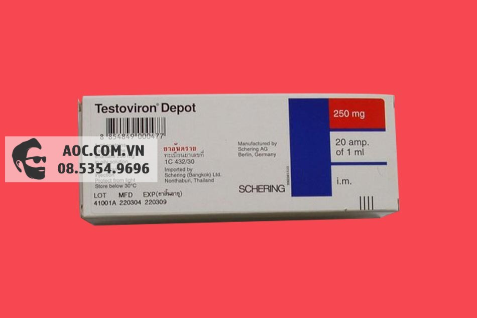 Hình ảnh hộp Testoviron Depot 250